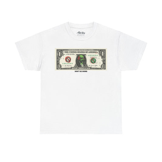 ASAP ROCKY MERCH -  DON'T BE DUMB DOLLAR BILL TOUR TEE
