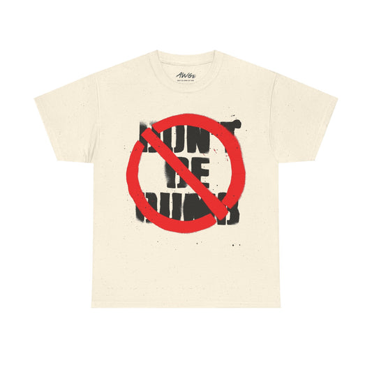 ASAP ROCKY MERCH -  DON'T BE DUMB OFF WHITE TOUR TEE